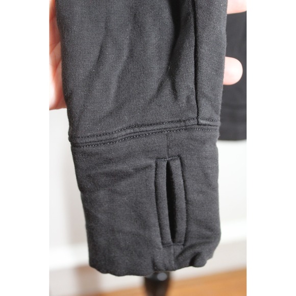 Vineyard Vines S Black DreamCloth Shep Shirt 1/4 Zip Relaxed Pullover Top - Picture 5 of 10